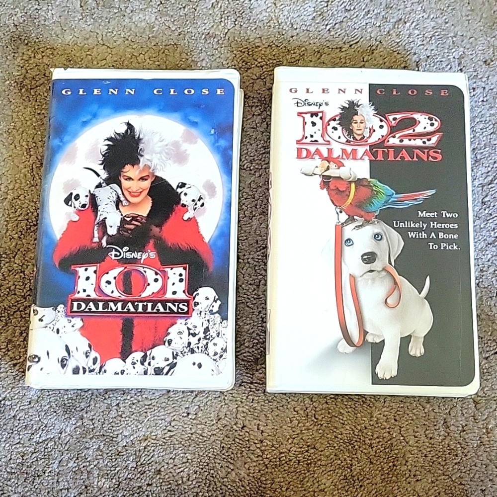 Disney's 101 & 102 Dalmatians VHS